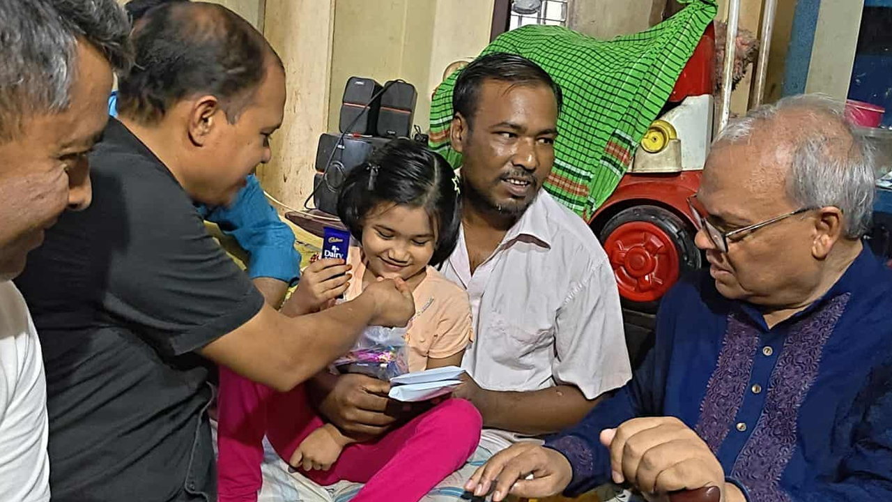 শিশু লামিয়ার বাবার চিকিৎসার দায়িত্ব নিলেন তারেক রহমান